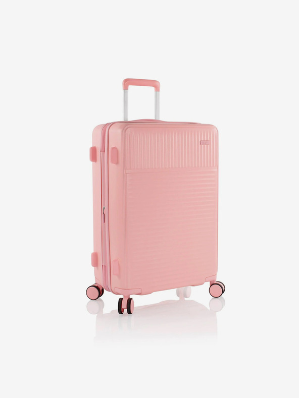 Heys Sada tří dámských cestovních kufrů v růžové barvě Heys Pastel S,M,L Blush