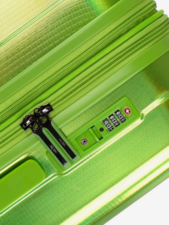 Heys Světle zelený cestovní kufr Heys Astro M Green