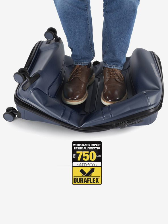 Heys Tmavě modrý cestovní kufr Heys Milos S Navy