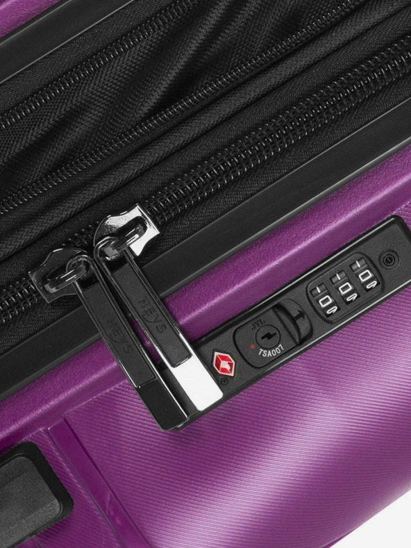 Heys Fialový cestovní kufr Heys Milos S Plum