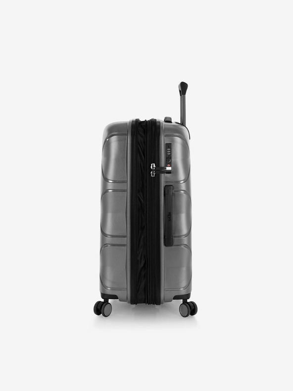 Heys Šedý cestovní kufr Heys Milos M Grey