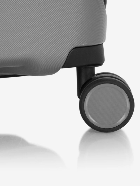 Heys Šedý cestovní kufr Heys Milos M Grey