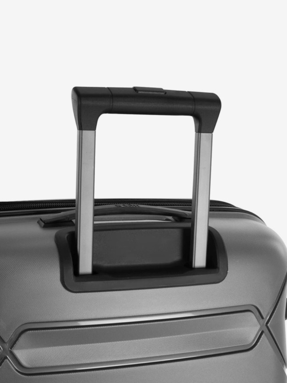 Heys Šedý cestovní kufr Heys Milos M Grey