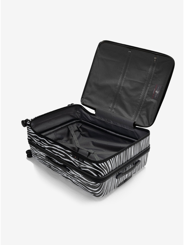 Heys Sada tří cestovních kufrů Heys EZ Fashion S,M,L Zebra