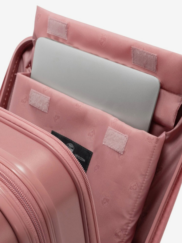 Heys Sada tří cestovních kufrů Heys EZ Fashion S,M,L Rose Gold