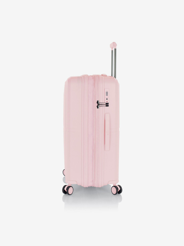 Heys Růžový dámský cestovní kufr Heys Airlite M Blush