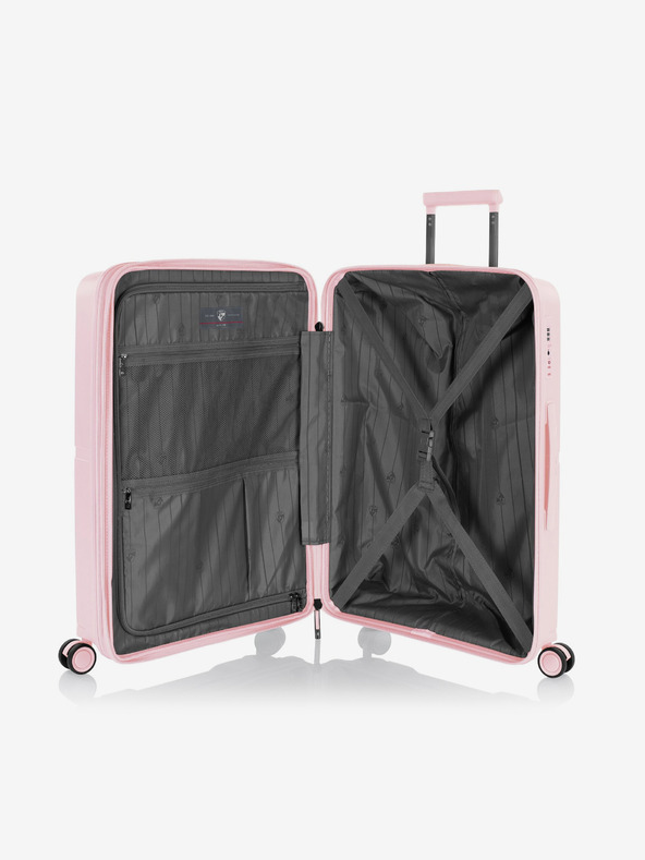 Heys Sada tří dámských cestovních kufrů v růžové barvě Heys Airlite S,M,L Blush