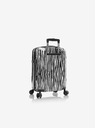 Heys Bílo-černý cestovní kufr se zvířecím vzorem Heys EZ Fashion S Zebra