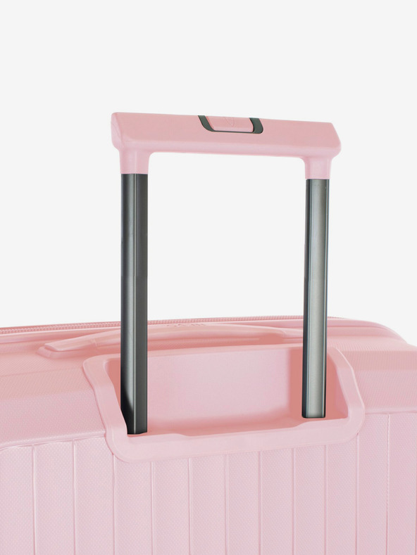 Heys Růžový dámský cestovní kufr Heys Airlite S Blush