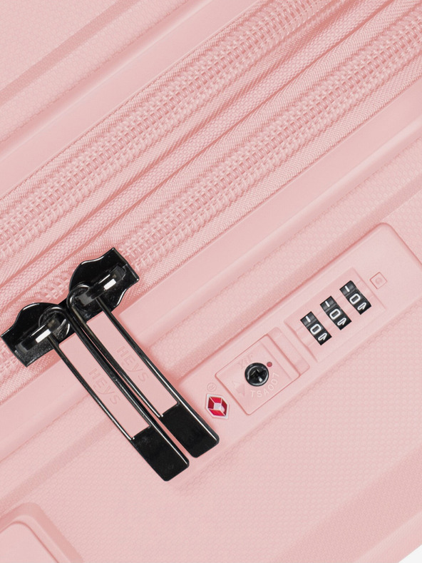 Heys Růžový dámský cestovní kufr Heys Airlite S Blush