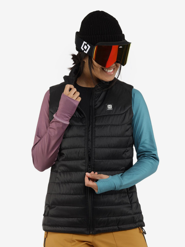 Horsefeathers Dámská vesta Ester Horsefeathers - černá