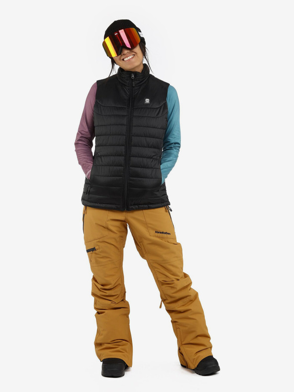 Horsefeathers Dámská vesta Ester Horsefeathers - černá