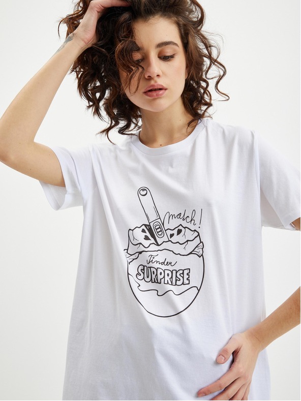 ZOOT.Original Bílé dámské tričko Zoot Original Tinder 2