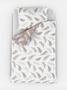 Kvalitex Prodloužené bavlněné povlečení NORDIC COLLECTION 140x220, 70x90cm SHELBY