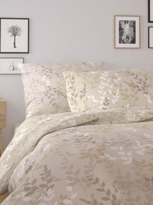Kvalitex Francouzské prodloužené bavlněné povlečení NORDIC COLLECTION 240x220, 70x90cm ASTRID