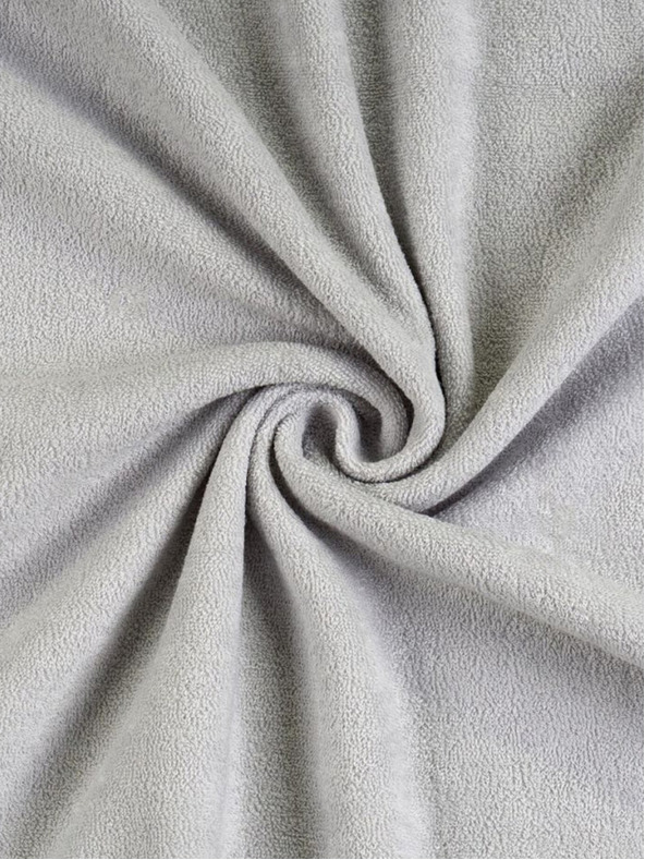 Kvalitex Froté prostěradlo 200x200cm světle šedé Kvalitex