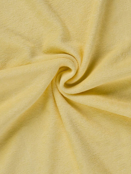 Kvalitex Froté prostěradlo 120x200cm smetanové Kvalitex