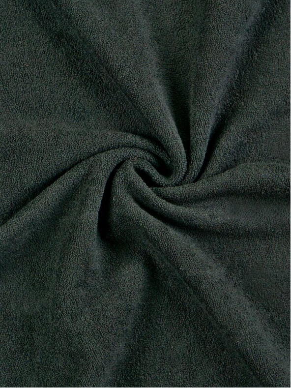 Kvalitex Froté prostěradlo 140x200cm černé Kvalitex