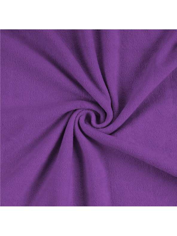 Kvalitex Froté prostěradlo 140x200cm tmavě fialové Kvalitex