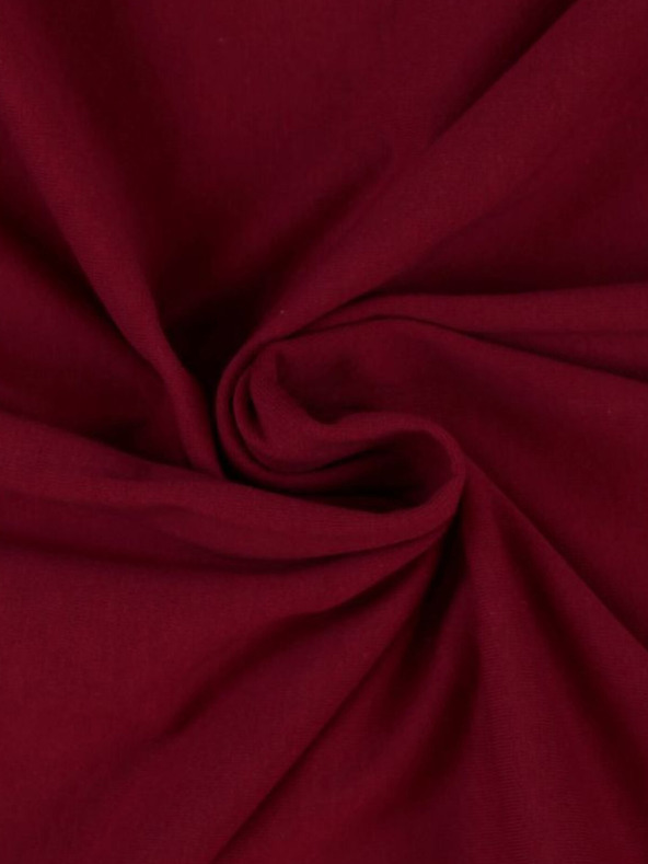 Kvalitex Jersey prostěradlo s lycrou 140x200cm vínové