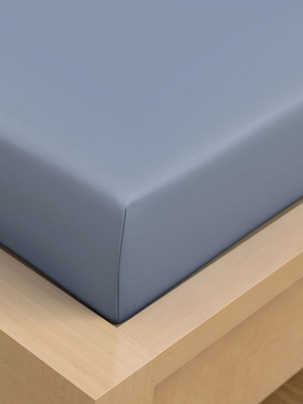 Kvalitex Prostěradlo plachta bavlněné 150x230cm modré