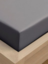 Kvalitex Jersey prostěradlo s lycrou jednolůžko 90x200cm tmavě šedé Kvalitex