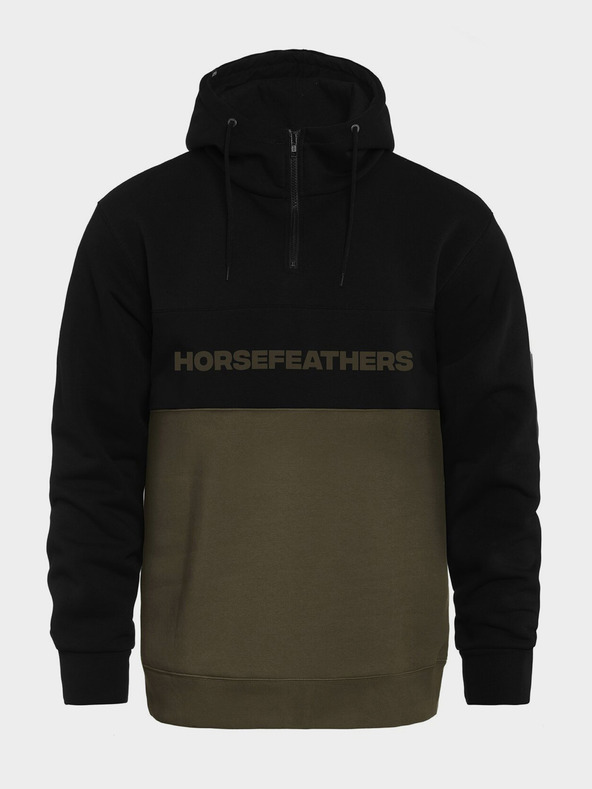 Horsefeathers Mikina Fulton - burnt olive velikost L HORSEFEATHERS