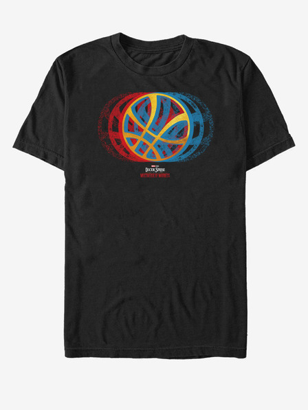 ZOOT.Fan Černé unisex tričko Marvel Gradient Seal