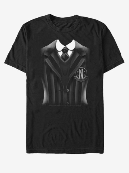 ZOOT.Fan Černé pánské tričko MGM Wednesday Uniform