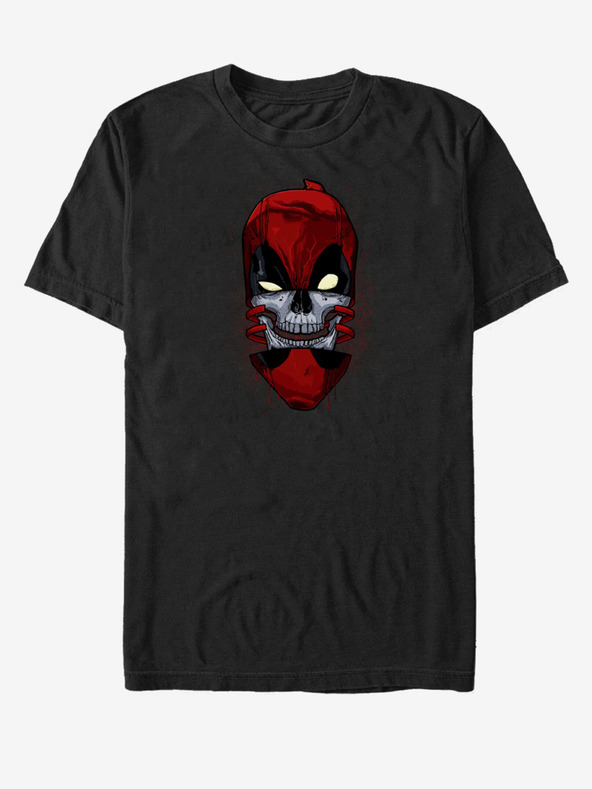 ZOOT.Fan Černé unisex tričko Marvel Chopped