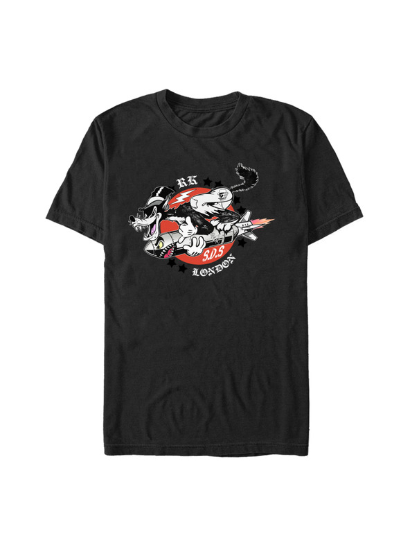ZOOT.Fan Černé tričko RK London Special Delivery