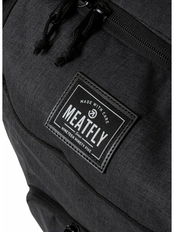 Meatfly Meatfly kufr Contin Heather Charcoal/Black | Černá | Objem 100 L