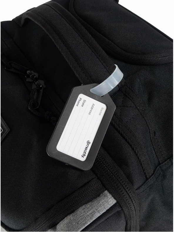 Meatfly Meatfly kufr Contin Grey Heather | Černá | Objem 100 L