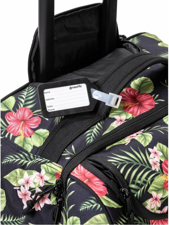 Meatfly Meatfly kufr Contin Black Tropical | Černá | Objem 100 L