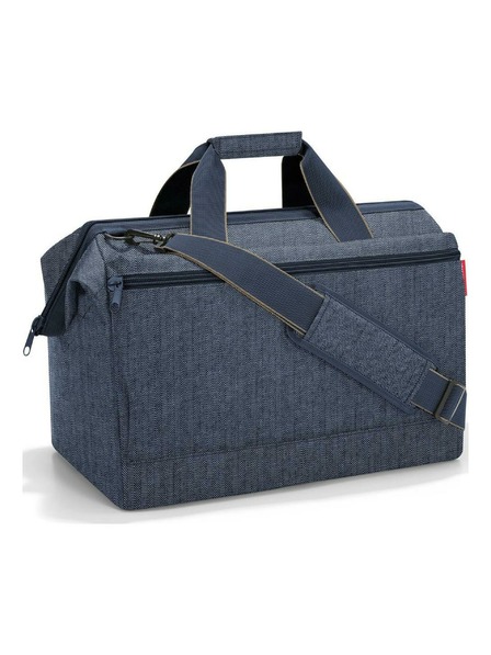 Reisenthel Cestovní taška Reisenthel Allrounder L Pocket Herringbone Dark Blue