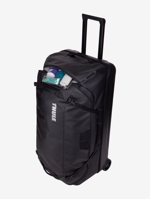 Thule Černá cestovní taška na kolečkách Thule Chasm Duffel roller (110 l)