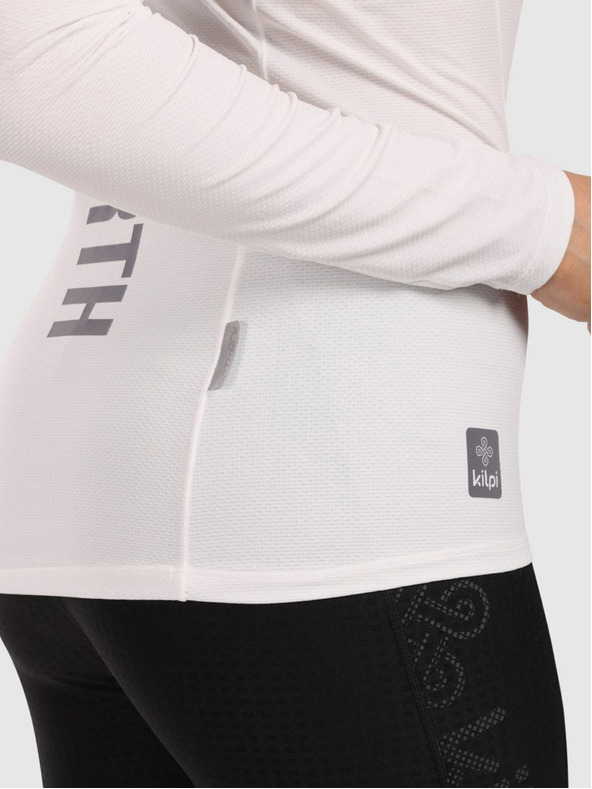 Kilpi Dámské funkční triko s dlouhým rukávem Kilpi SPOLETO-W Bílá