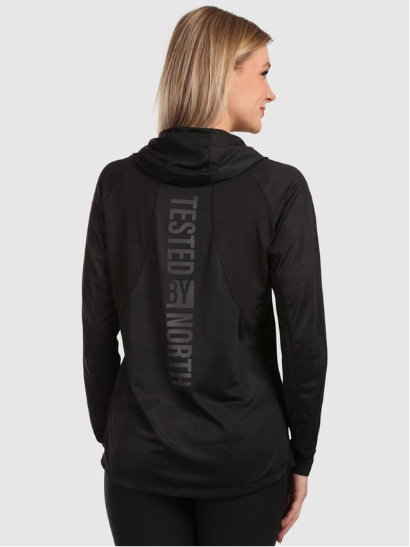 Kilpi Dámská běžecká mikina Kilpi AILEEN-W Černá