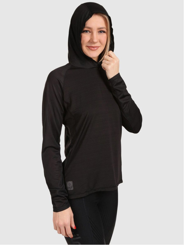 Kilpi Dámská běžecká mikina Kilpi AILEEN-W Černá