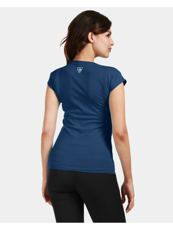 Kilpi Dámské bavlněné tričko Kilpi PROMO-W Modrá