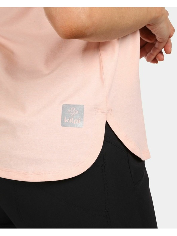 Kilpi Dámské tričko z bavlny Kilpi NELLIM-W Korálová