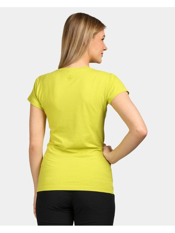 Kilpi Dámské bavlněné tričko Kilpi PROMO-W Světle zelená