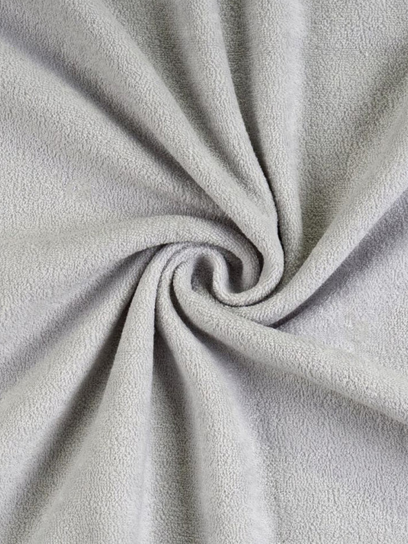 Kvalitex Froté prostěradlo 120x200cm světle šedé Kvalitex