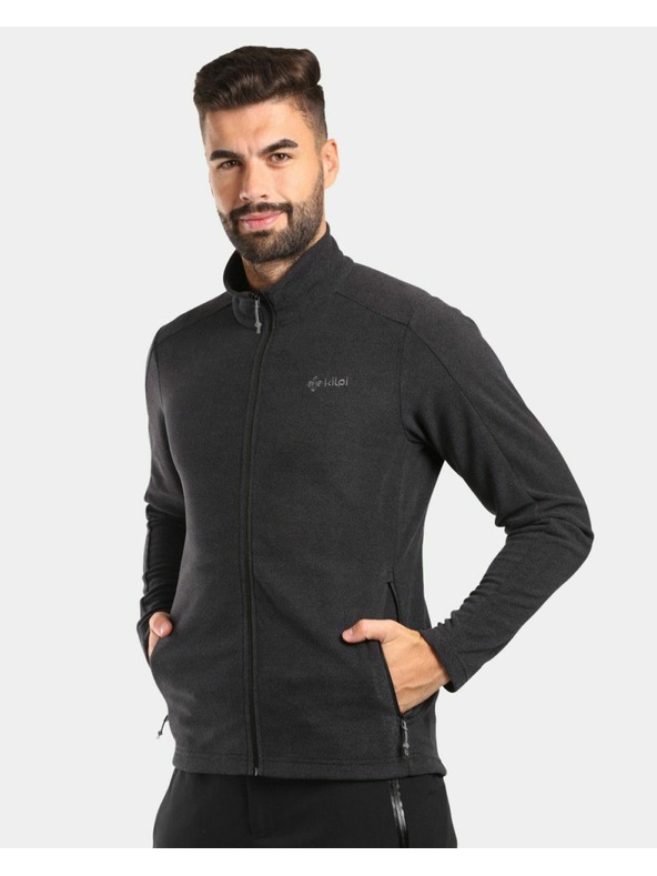 Kilpi Pánská fleecová mikina Kilpi GLAMER-M Černá