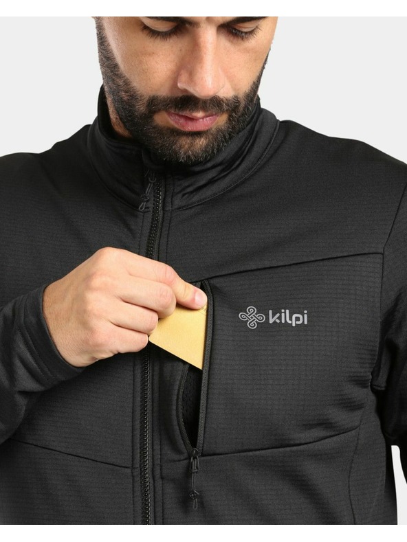 Kilpi Pánská funkční mikina KILPI ERIN-M Černá