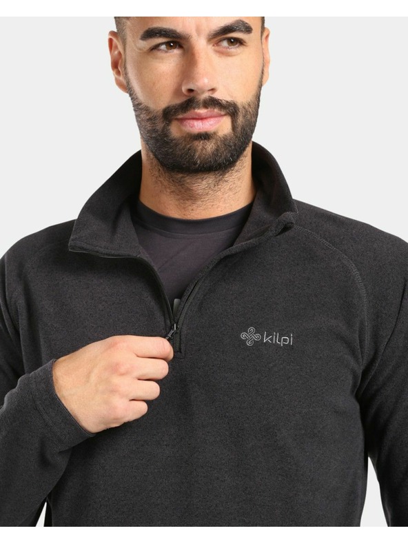 Kilpi Pánská fleecová mikina Kilpi ALMERI-M Černá