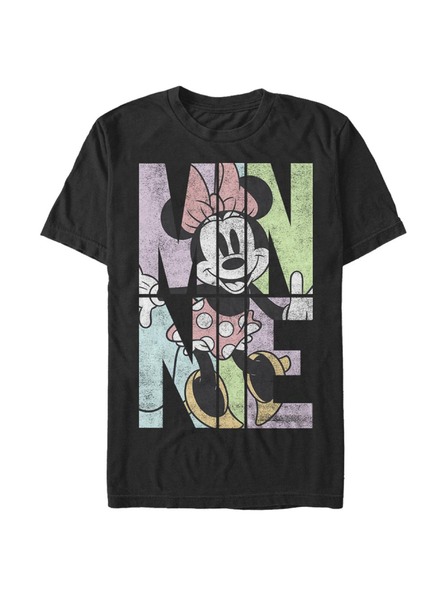 ZOOT.Fan Černé pánské tričko Disney MINNIE NAME FILL