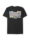 ZOOT.Fan Černé pánské tričko Disney LILO STITCH TAROT