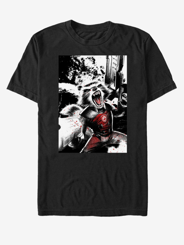 ZOOT.Fan Rocket Strážci Galaxie vol. 2 ZOOT.FAN Marvel - pánské tričko