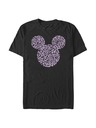 ZOOT.Fan Černé pánské tričko Disney Mickey Zebra Cheeta Fill